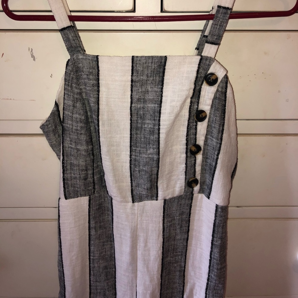 Stripped Jumpsuit